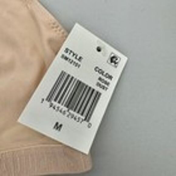 Steve Madden Bralette Womens Medium Rose Dust Modern Feminine Neutral Flirty - Picture 4 of 8